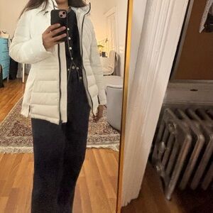 Tommy Hilfiger Women's White Puffer Jacket